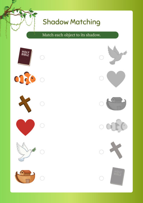 7 Christian Bible Activity Book for Preschoolers | Printable Bible Activities for Kids
