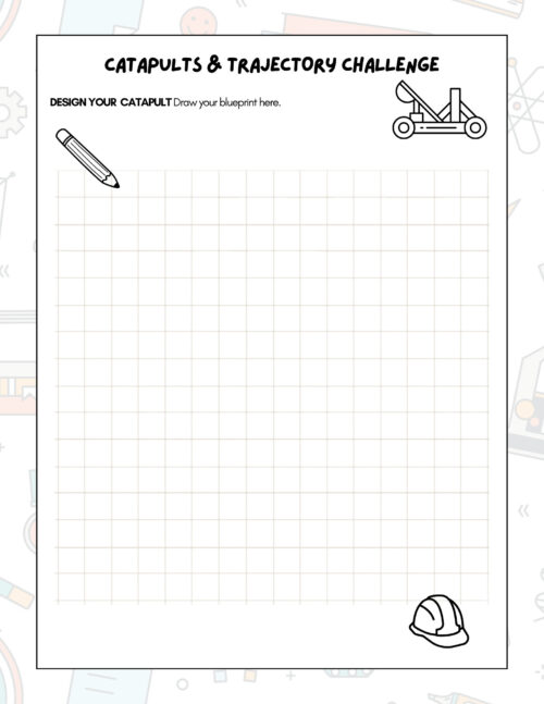 7 STEM CHALLENGE Catapult and Trajectory Challenge | 3rd-8th Grade | Low Prep