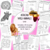African animals unit TPT African wild animals unit