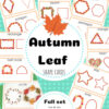 Autumn Fall Leaf cards TPT Autumn Fall Leaf cards