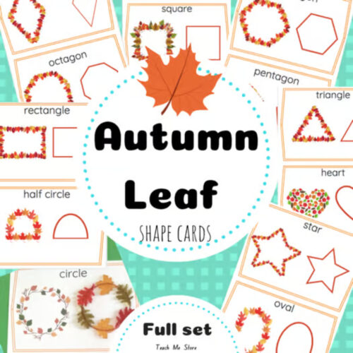 Autumn Fall Leaf cards TPT Autumn Fall Leaf cards