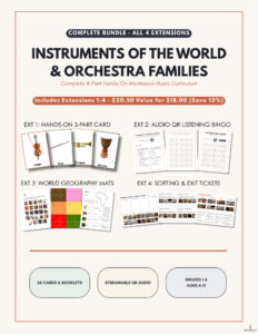 World Instruments & Orchestra Families Bundle