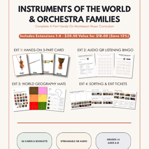 COMPLETE UNDLE · ALL 4 EXTENSIONS World Instruments & Orchestra Families Bundle