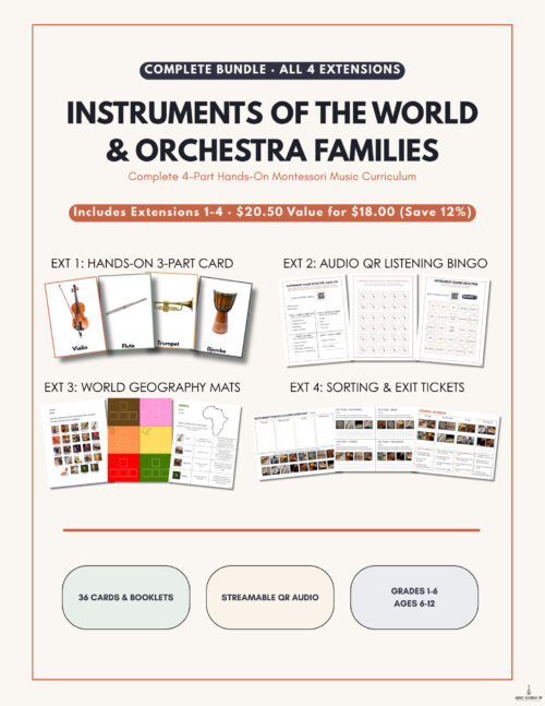 COMPLETE UNDLE · ALL 4 EXTENSIONS World Instruments & Orchestra Families Bundle