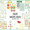 Fruit pack TPT Fruit Maths pack