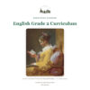 English Grade 2 Curriculum Cover Cover of English Grade 2 Curriculum by Homeschool Resource Co. featuring a young girl reading a book, vintage painting style.
