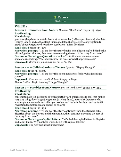 Homeschool Resource Co. Educational Image Educational image from Homeschool Resource Co. featuring lesson plans, vocabulary, and activities for homeschooling.