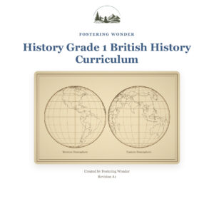 History Grade 1 British History Curriculum | Charlotte Mason