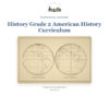 History Grade 2 American History Curriculum Educational map of Western and Eastern Hemispheres for Grade 2 American history curriculum.