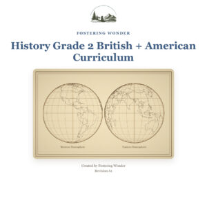 History Grade 2 British + American Curriculum | Charlotte Mason