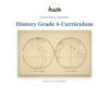 History Grade 6 Curriculum Cover Cover of History Grade 6 Curriculum featuring world maps of Western and Eastern Hemispheres for homeschooling.