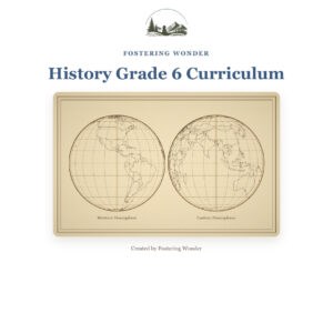 History Grade 6 Ancient World History Curriculum | Charlotte Mason