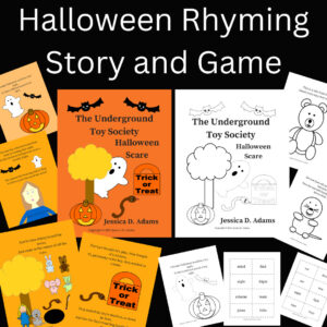 Halloween Rhyming Story and Game