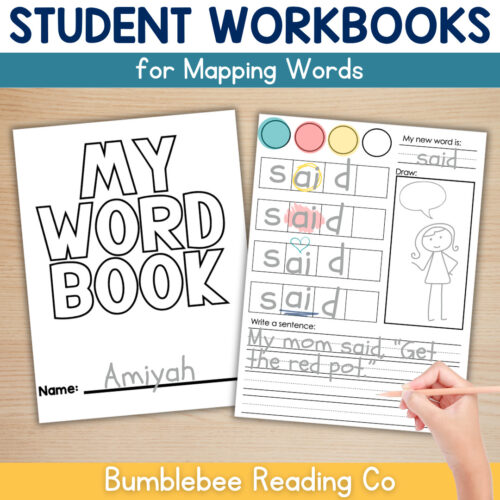 Heart Word Books Heart Word Orthographic Mapping Books - Science of Reading