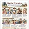 Screenshot Meet the characters from Little House in the Big Woods, including the Ingalls family, extended relatives, and animals, in a detailed illustrated family portrait.