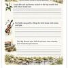 Screenshot Homeschool resource page with Little House in the Big Woods theme, featuring a violin, candle, and nature scene for educational activities.