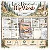 Screenshot Homeschool resource guide titled 'Little House in the Big Woods' with study materials, book report, geography, nature study, and copywork activities.