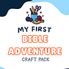 MFBAK - Craft Pack Christian Bible Activity Bundle for Preschoolers | Printable Coloring, Tracing, Flash Cards & Crafts
