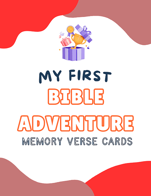 MFBAK - Memory Verse Cards Christian Bible Activity Bundle for Preschoolers | Printable Coloring, Tracing, Flash Cards & Crafts