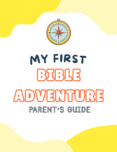 MFBAK - Parent's Guide Christian Bible Activity Bundle for Preschoolers | Printable Coloring, Tracing, Flash Cards & Crafts