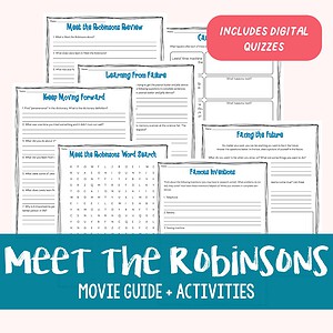 Meet the Robinsons Movie Guide + Digital Quizzes
