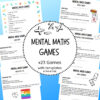 Mental Maths Games TPT Mental Maths games