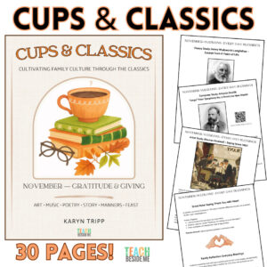 Cups and Classics: November - Gratitude & Giving