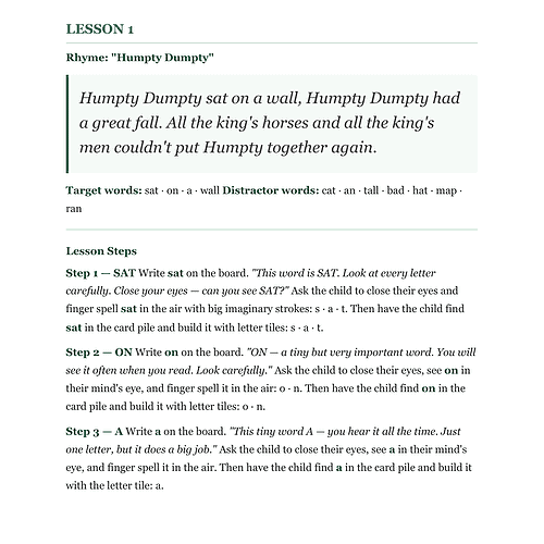 Homeschool Resource Co. educational worksheet for lesson planning and literacy activities.