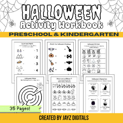 PreK_Preview_20260925_054930_0001 Halloween Activity Wokbook | Preschool & Kindergarten