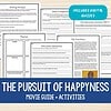 Pursuit of Happyness cover The Pursuit of Happyness Movie Study with Digital Quizzes