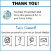 RTS PT Homeschool Add & Subtract Decimals_4 Homeschool Resource Co. lesson ideas and printable resources for homeschooling families, featuring vibrant blue borders and a friendly thank-you message.