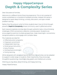 Depth & Complexity Series: Ethics | Gifted & Advanced Learners