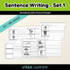 Sentence Writing Prompts Set 1_Overview TITLE Sentence Writing Prompts Set 1 | Writing Prompts for 1st - 3rd Grade
