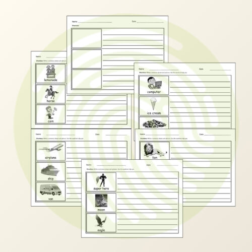 Sentence Writing Prompts Set 1_Page Examples 01 Sentence Writing Prompts Set 1 | Writing Prompts for 1st - 3rd Grade