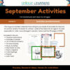 September Activities_Details September Activities Calendar Pack