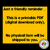 Slide9 Reminder about printable PDF download only, no physical item shipped, with Homeschool Resource Co. logo.