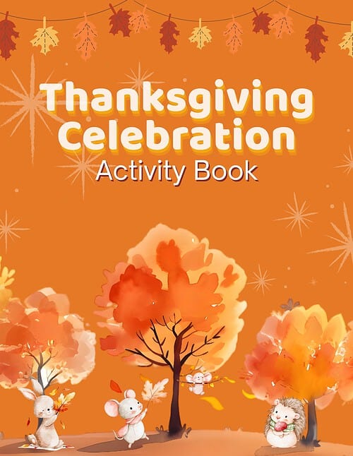 TCK - Activity Book Christian Thanksgiving Activity Kit for Kids & Families | Printable Bible Activities Bundle