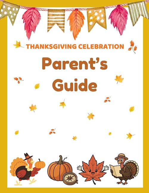 TCK - Parent's Guide Christian Thanksgiving Activity Kit for Kids & Families | Printable Bible Activities Bundle