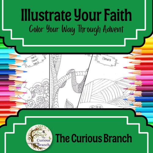 TPT COVER PHOTOS (23) Illustrate Your Faith Through Advent | A Coloring Book for All Ages | No Prep