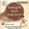 TPT COVER PHOTOS (23) Bible Study for Preteens | Getting to Know King David| No Prep