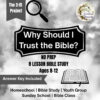 Project 315 Bible Study for PreTeens- No Prep- Why Should I Trust the Bible?