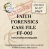 TPT COVER PHOTOS (23) Homeschool resource for faith forensics case file titled 'The Christmas Investigation' for grades 9-12.