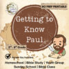 Bible Study for Preteens | Getting to Know Paul | No Prep