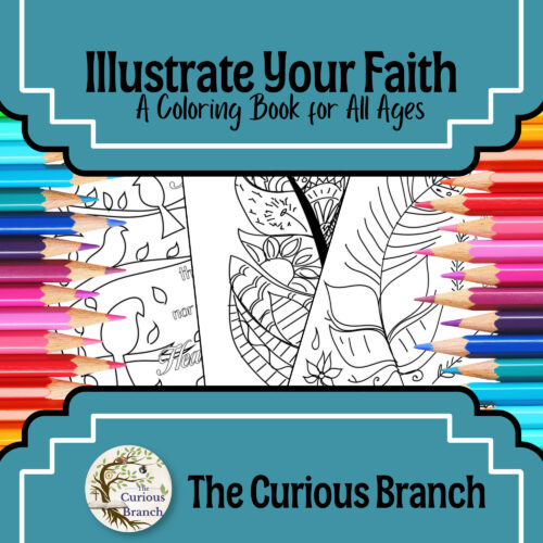 TPT COVER PHOTOS (24) Illustrate Your Faith | A Coloring Book for All Ages | No Prep