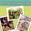 Collection of vintage and fantasy-themed illustrations for homeschooling print and display projects.