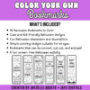 TPT_PREVIEW_20261009_114236_0000 Color Your Own Halloween Bookmarks | Halloween Coloring Pages, Coloring Sheets