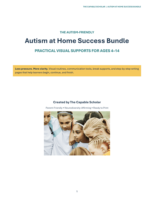 The Autism at Home Success Bundle Cover The Autism at Home Success Bundle