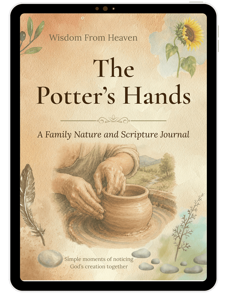 The Potter’s Hands A Family Nature and Scripture Journal