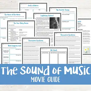 The Sound of Music Movie Guide + Digital Quizzes
