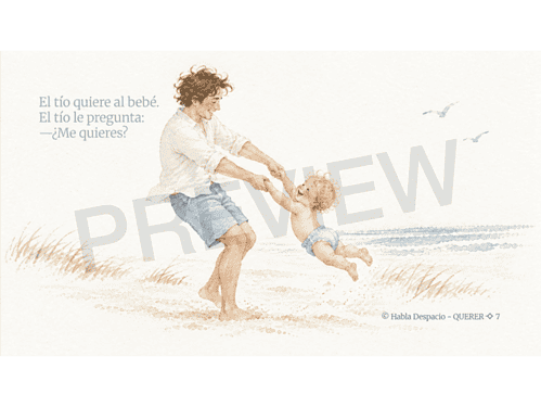 Untitled_Artwork 3 Spanish High Frequency Verb QUERER CI Story | Super 7 | Reading Comprehension